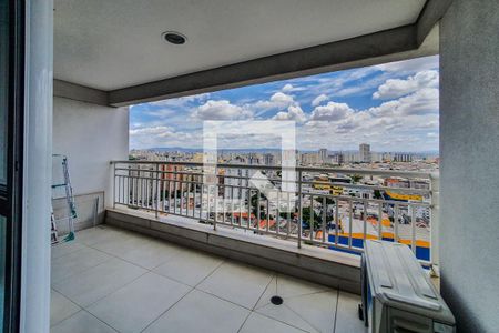 varanda de apartamento à venda com 1 quarto, 45m² em Cambuci, São Paulo