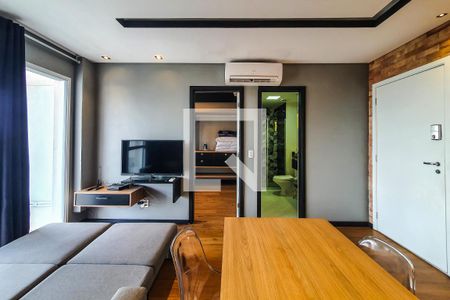 Sala de apartamento à venda com 1 quarto, 45m² em Cambuci, São Paulo