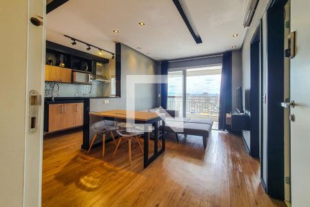 Sala  de apartamento à venda com 1 quarto, 45m² em Cambuci, São Paulo