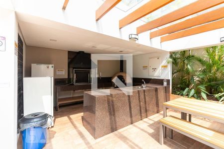 Apartamento à venda com 45m², 1 quarto e 1 vagaChurrasqueira