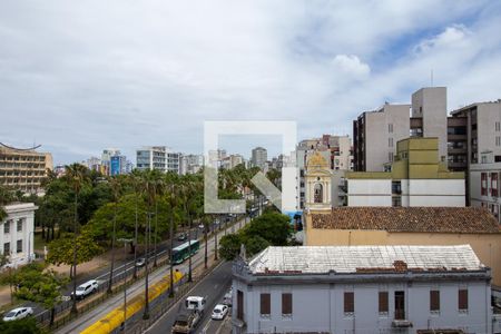 Sala Vista de apartamento à venda com 3 quartos, 103m² em Bom Fim, Porto Alegre