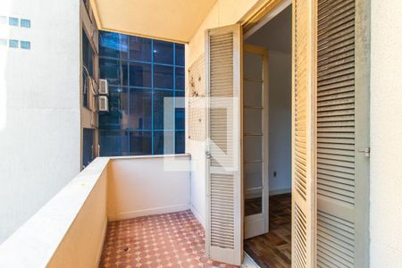 Varanda do Quarto 1 de apartamento à venda com 3 quartos, 136m² em Centro Histórico, Porto Alegre
