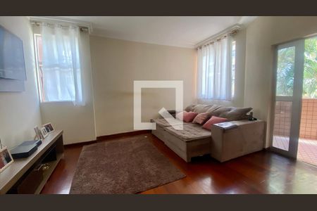 Sala de apartamento à venda com 3 quartos, 95m² em Buritis, Belo Horizonte