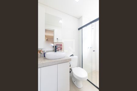 Banheiro da Suíte de apartamento para alugar com 3 quartos, 70m² em Afonso Pena, São José dos Pinhais