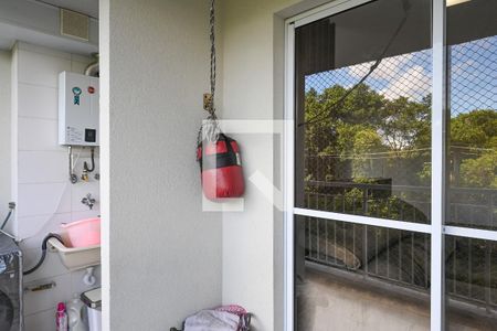Sacada da Sala de apartamento para alugar com 2 quartos, 55m² em Vila Moraes, São Paulo