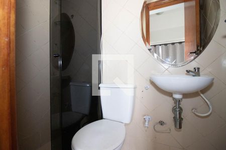Banheiro da Suíte de kitnet/studio para alugar com 1 quarto, 65m² em Sul (águas Claras), Brasília
