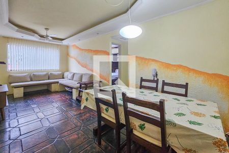 Sala de apartamento para alugar com 2 quartos, 78m² em Jardim Praiano, Guarujá
