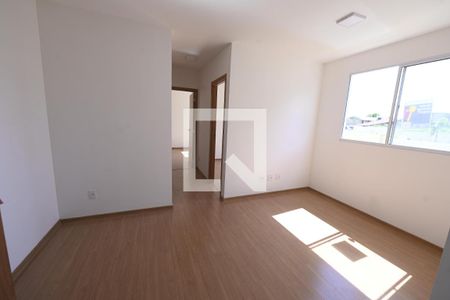 Sala de apartamento para alugar com 2 quartos, 42m² em Chácara São Pedro, Aparecida de Goiânia