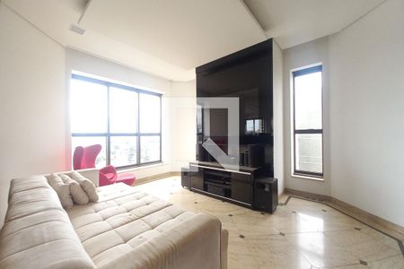 Sala de TV de apartamento para alugar com 6 quartos, 470m² em Cambuí, Campinas