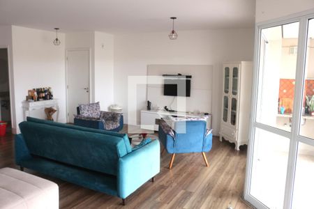 Sala de apartamento para alugar com 4 quartos, 178m² em Jardim São Caetano, São Caetano do Sul