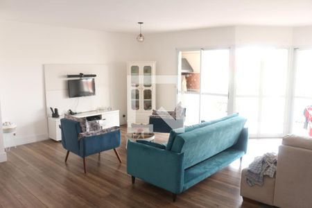 Sala de apartamento para alugar com 4 quartos, 178m² em Jardim São Caetano, São Caetano do Sul