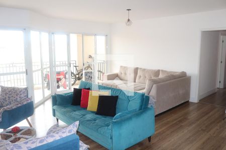 Sala de apartamento para alugar com 4 quartos, 178m² em Jardim São Caetano, São Caetano do Sul