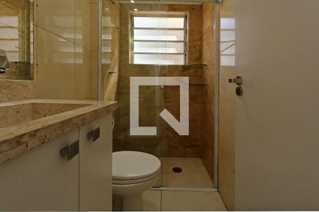 Banheiro de apartamento para alugar com 2 quartos, 44m² em Vila Homero Thon, Santo André