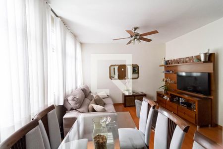 Sala  de apartamento à venda com 3 quartos, 95m² em Cidade Nova, Belo Horizonte