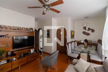 Sala  de apartamento à venda com 3 quartos, 95m² em Cidade Nova, Belo Horizonte