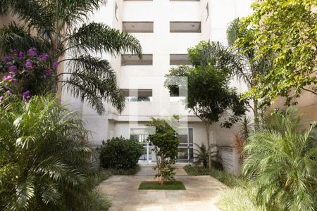 Apartamento para alugar com 25m², 1 quarto e sem vagaEntrada do bloco