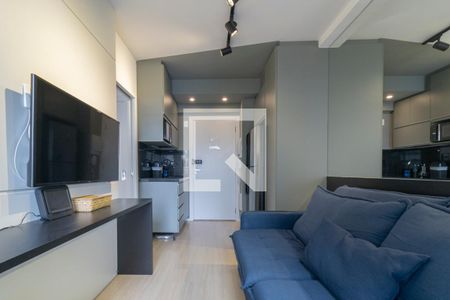 Sala de apartamento para alugar com 1 quarto, 30m² em Vila Nova Conceição, São Paulo