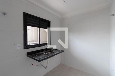 Cozinha de apartamento para alugar com 1 quarto, 24m² em Vila Gustavo, São Paulo