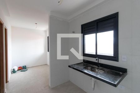 Cozinha de apartamento para alugar com 1 quarto, 24m² em Vila Gustavo, São Paulo