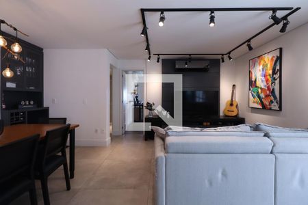 Sala de apartamento à venda com 2 quartos, 115m² em Campestre, Santo André