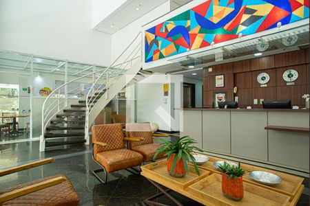 Studio para alugar com 37m², 1 quarto e 1 vaga Studio para alugar com 37m², 1 quarto e 1 vagaÁrea comum - Recepção