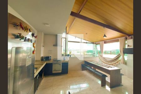 Cozinha/Sala de apartamento para alugar com 2 quartos, 135m² em Europa, Contagem