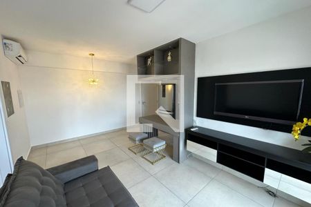 Sala de apartamento para alugar com 1 quarto, 50m² em Jardim Sumaré, Ribeirão Preto