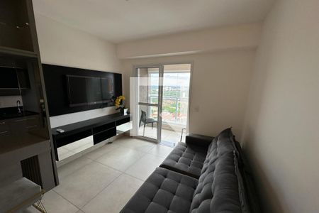 Sala de apartamento para alugar com 1 quarto, 50m² em Jardim Sumaré, Ribeirão Preto