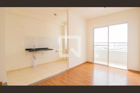 Sala/Cozinha de apartamento à venda com 3 quartos, 54m² em Jardim da Fonte, Jundiaí