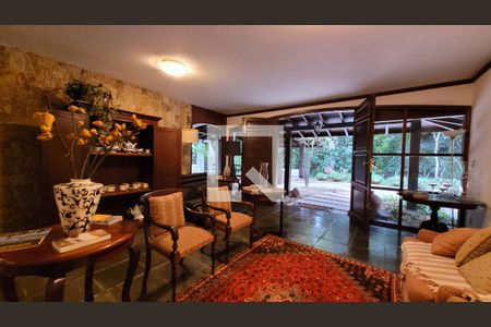 Sala 1 de casa de condomínio à venda com 5 quartos, 2234m² em Parque São Quirino, Campinas