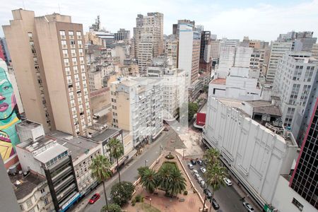 Studio - Sala/Quarto Vista de kitnet/studio para alugar com 1 quarto, 30m² em Centro Histórico, Porto Alegre