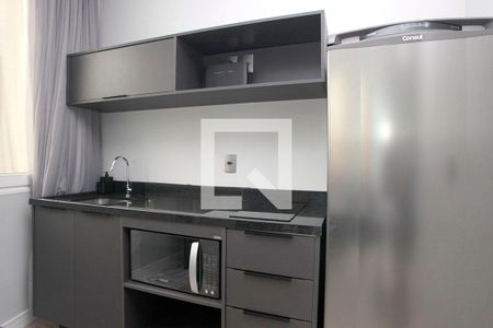 Studio - Cozinha de kitnet/studio para alugar com 1 quarto, 30m² em Centro Histórico, Porto Alegre