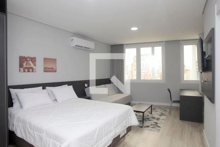 Studio - Sala/Quarto de kitnet/studio para alugar com 1 quarto, 30m² em Centro Histórico, Porto Alegre