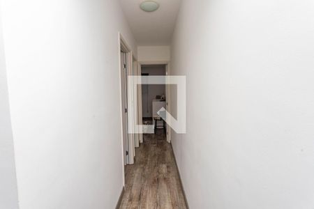 Corredor  de apartamento à venda com 2 quartos, 52m² em Eldorado, Diadema