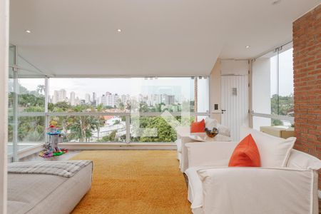 Varanda da Sala 1 de casa à venda com 4 quartos, 2300m² em Chácara Monte Alegre, São Paulo