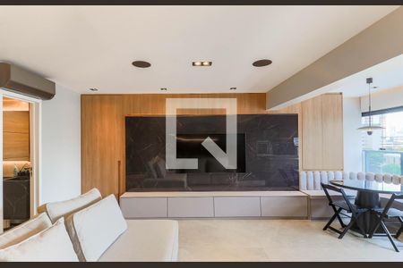 Sala de apartamento à venda com 2 quartos, 86m² em Jardim das Acácias, São Paulo