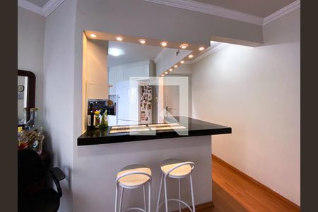 Sala de apartamento para alugar com 2 quartos, 58m² em Vila Indiana, São Paulo