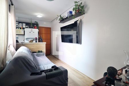 Sala de apartamento à venda com 2 quartos, 92m² em Vila Curuca, Santo André