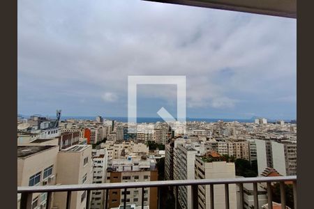 Sala vista  de apartamento para alugar com 3 quartos, 97m² em Copacabana, Rio de Janeiro