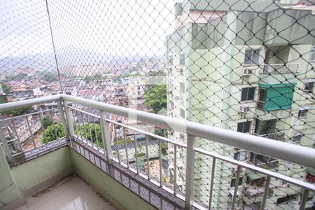 Varanda da Sala de apartamento para alugar com 3 quartos, 158m² em Taquara, Rio de Janeiro
