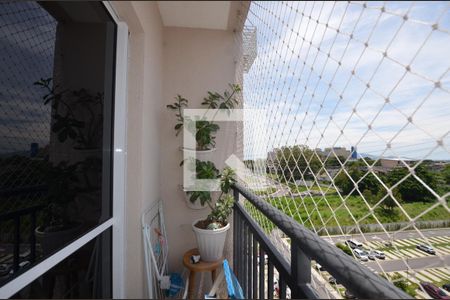 Varanda da Sala de apartamento para alugar com 2 quartos, 45m² em Irajá, Rio de Janeiro