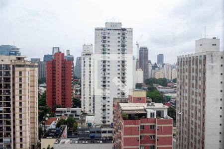 Vista 2 Sala de apartamento à venda com 3 quartos, 87m² em Vila Olímpia, São Paulo