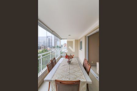 Varanda Gourmet de apartamento para alugar com 3 quartos, 110m² em Santo Amaro, São Paulo