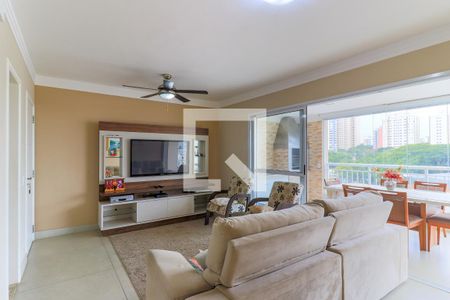 Sala de apartamento para alugar com 3 quartos, 110m² em Santo Amaro, São Paulo