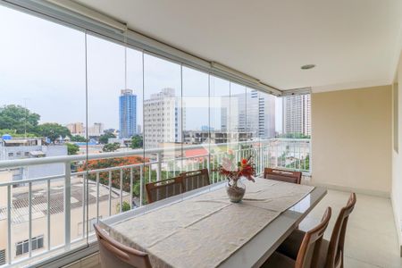 Varanda Gourmet de apartamento para alugar com 3 quartos, 110m² em Santo Amaro, São Paulo