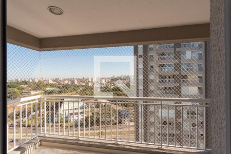 Sacada da Sala de apartamento para alugar com 2 quartos, 72m² em Parque Itália, Campinas