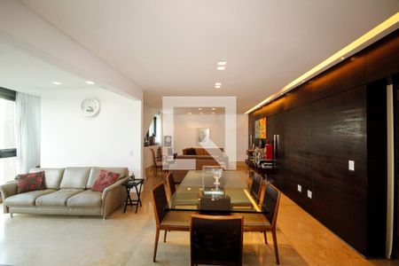 Sala  de apartamento à venda com 5 quartos, 360m² em Santo Agostinho, Belo Horizonte