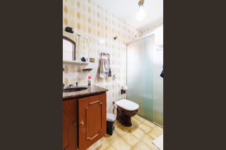 Banheiro da Suíte de casa à venda com 3 quartos, 150m² em Chácara Agrindus, Taboão da Serra