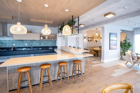 Studio para alugar com 25m², 1 quarto e sem vagaÁrea comum - Salão de festas