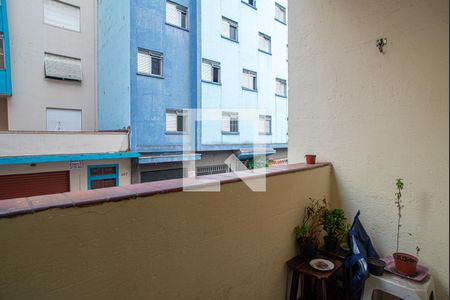 Varanda da Sala de apartamento à venda com 1 quarto, 45m² em Bela Vista, São Paulo